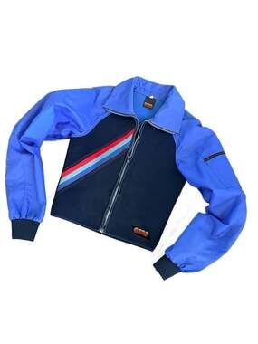 80s TrueVintage Bare Fitz Neoprene Watersport Windbreaker Jacket Medium